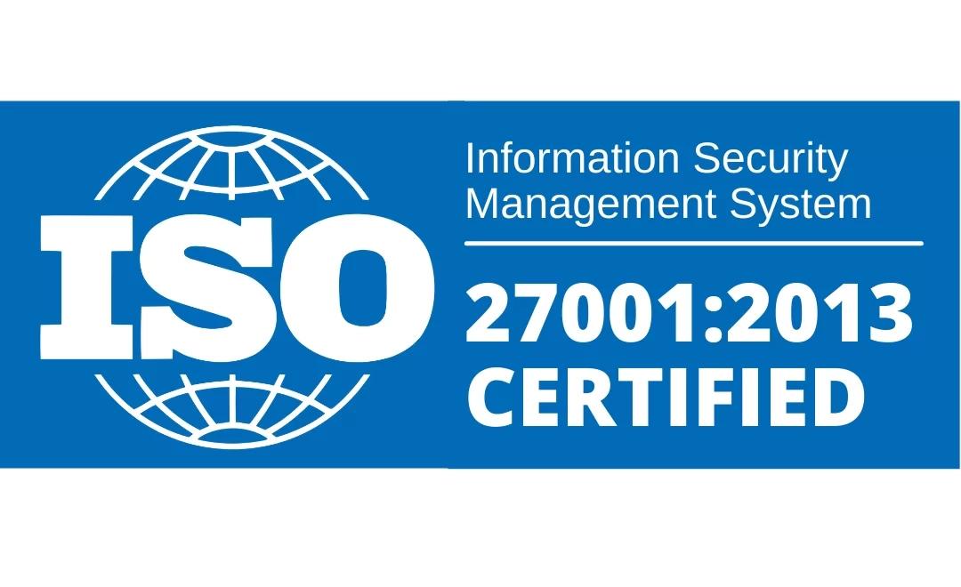 ISO certified 27001:2013 Icon